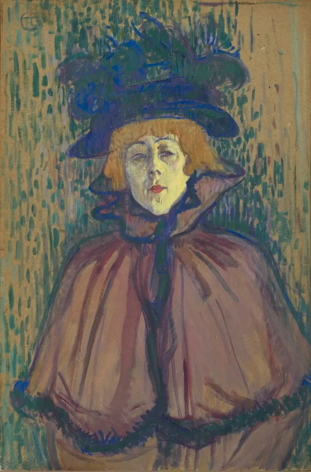 Jane Avril - Henri de Toulouse-Lautrec image 1 copie de tableau peinte à la main