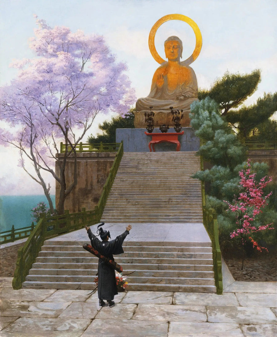 Japonais implorant une divinité - Jean-Léon Gérôme
