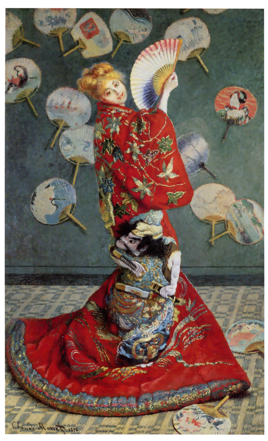 La Japonaise, Camille Monet W387 – Claude Monet