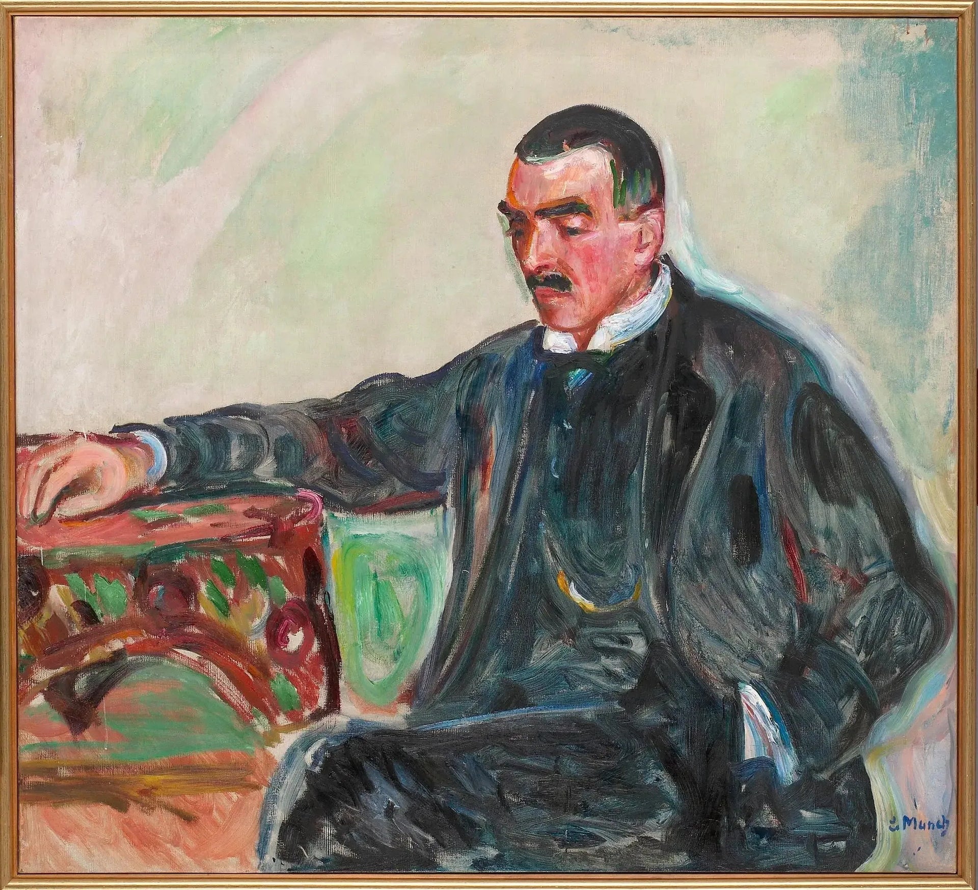 Jappe Nilssen - Edvard Munch image 1 tableau peint à l’huile sur toile