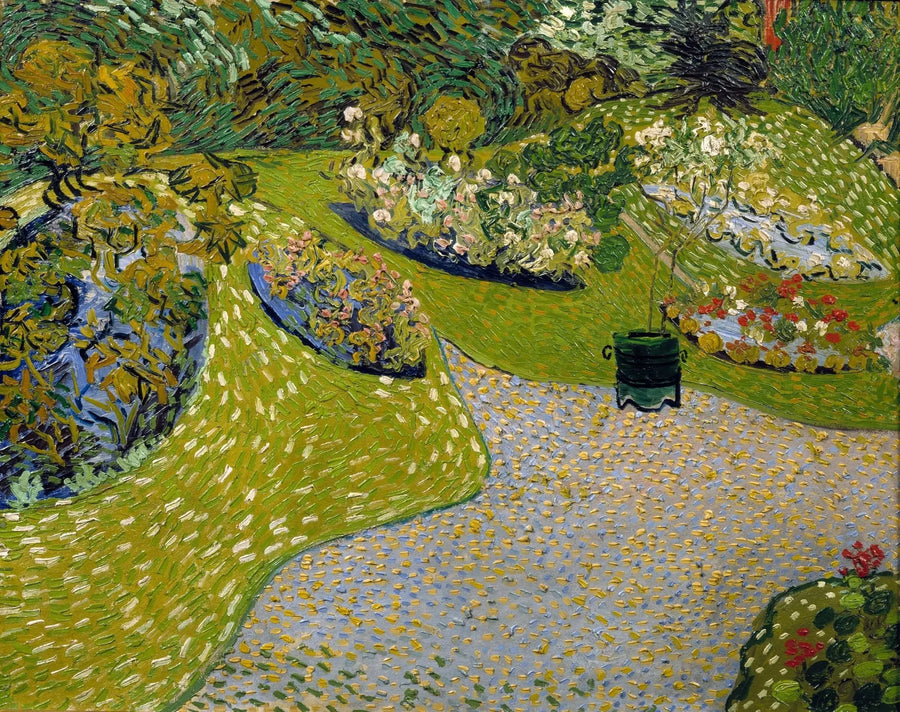 Jardin d'Auvers - Vincent van Gogh