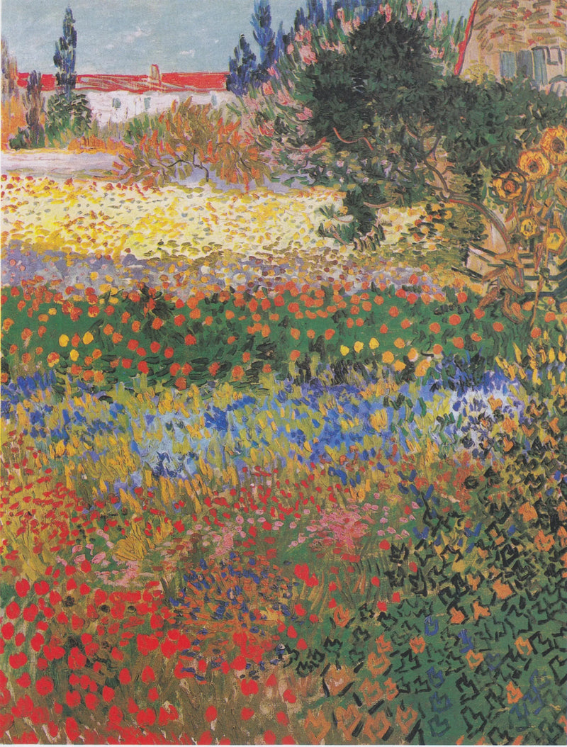 Jardin de fleurs - Vincent van Gogh