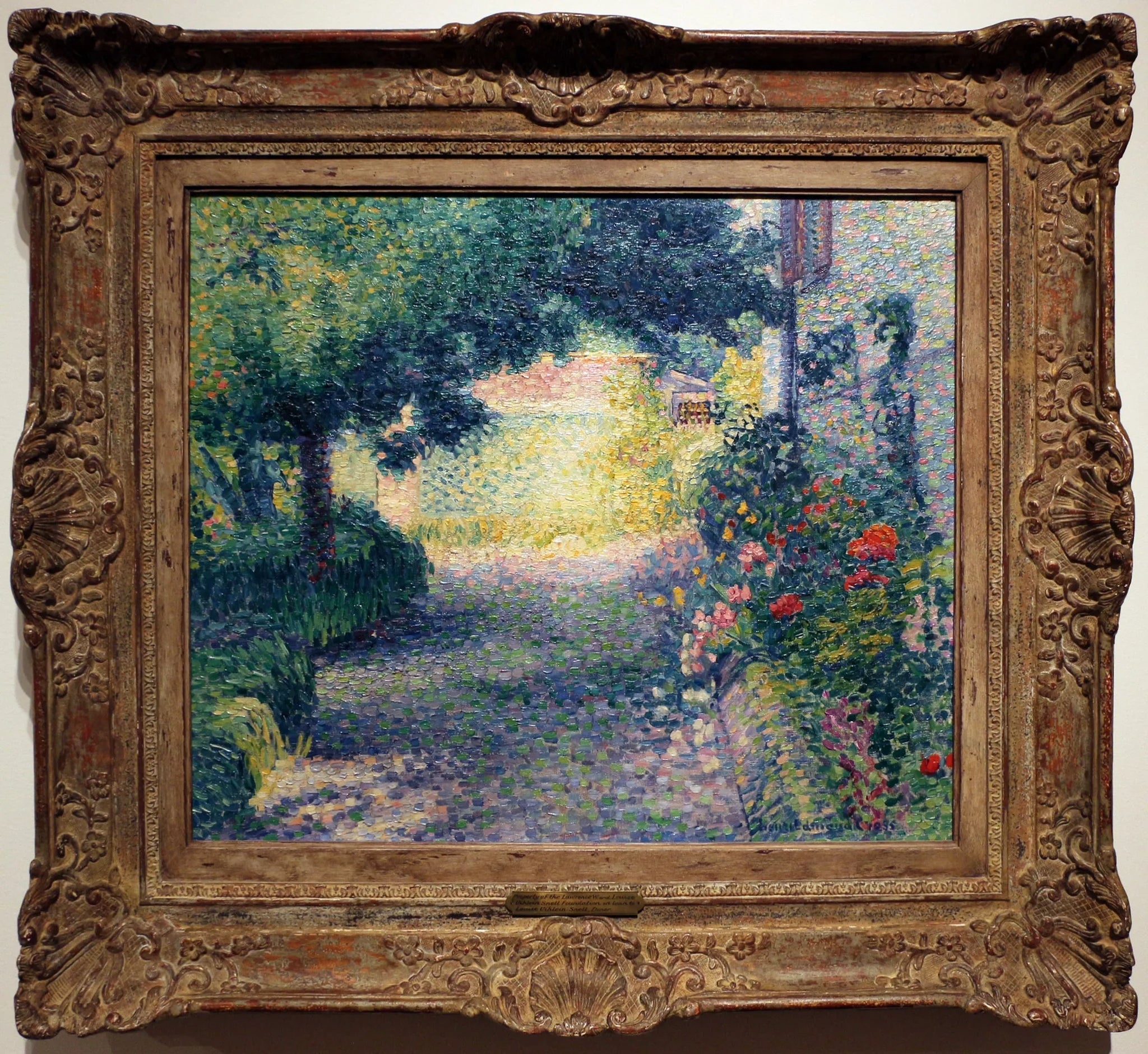 Jardin de Saint-Tropez - Henri-Edmond Cross image 1 reproduction d’œuvre d’art à l’huile