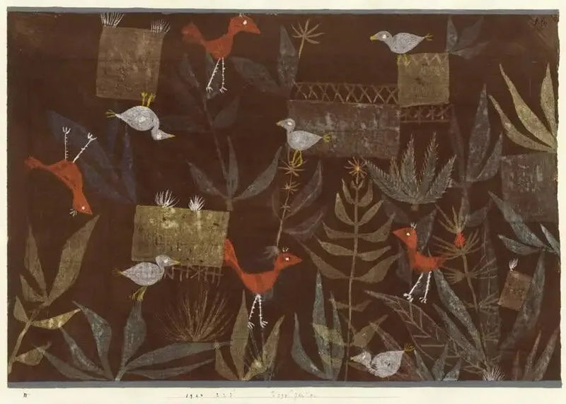 Jardin des oiseaux - Paul Klee