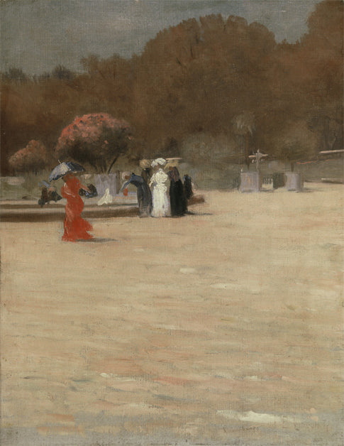 Jardin du Luxembourg - Eliseu Visconti image 1 reproduction réalisée par Alpha Reproduction
