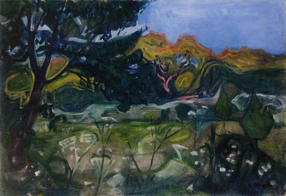Jardin - Edvard Munch image 1 reproduction réalisée par Alpha Reproduction