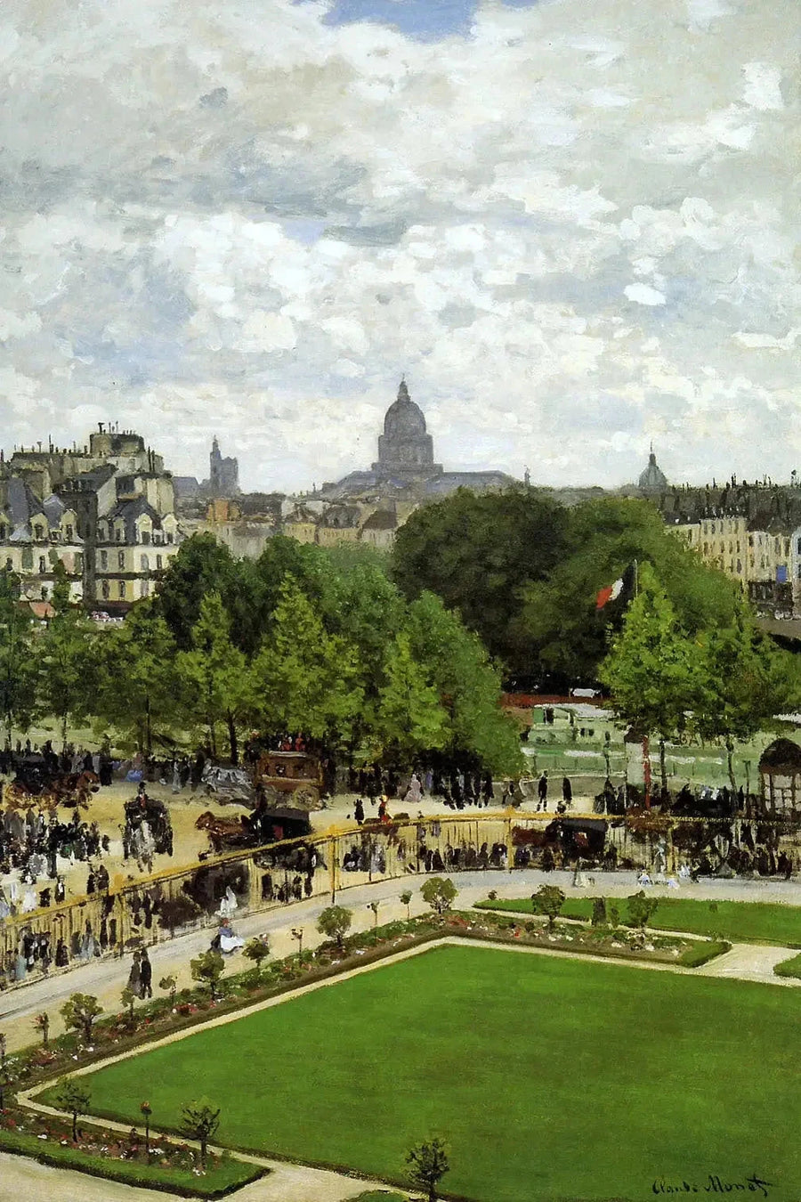 Le Jardin de l’Infante W85 – Claude Monet