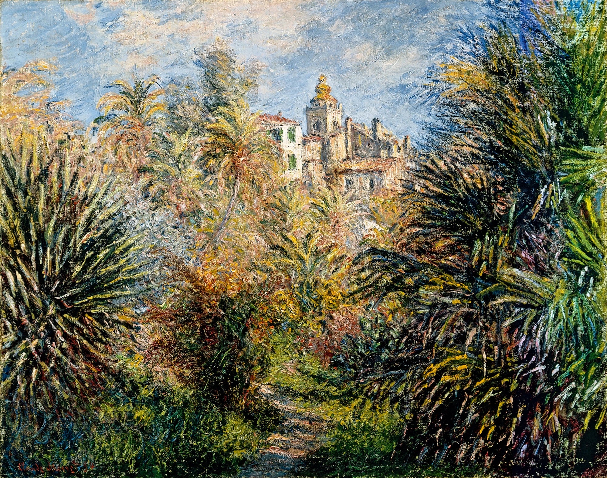 Jardin Moreno à Bordighera de Claude Monet, 1884 – Norton Museum of Art 53.134, Wildenstein 865
