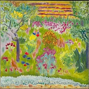 JArdin - Pierre Bonnard image 1 tableau peint à l’huile sur toile