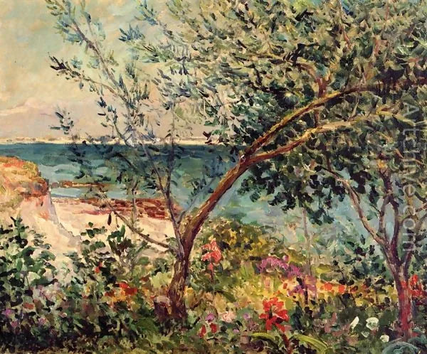 Jardin près de la mer - Maxime Maufra