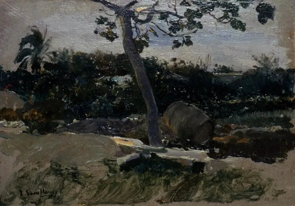 Jardin, Valence - Joaquín Sorolla image 1 tableau peint à l’huile sur toile