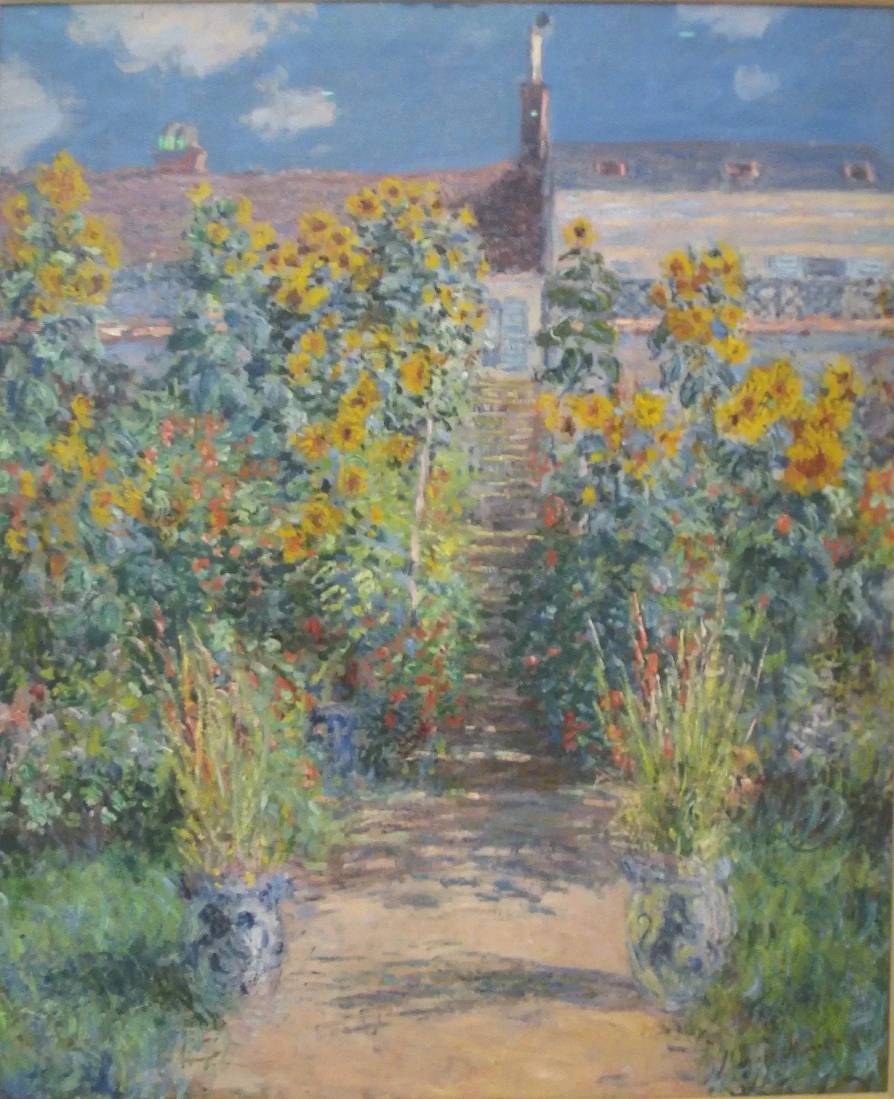 Jardin à Vétheuil W683 par Claude Monet, Norton Simon Museum