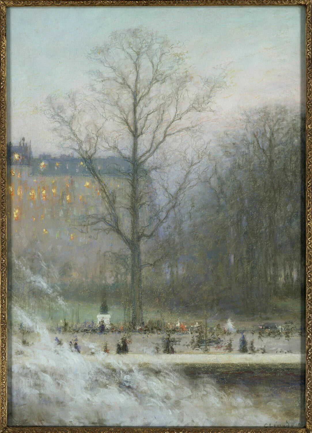 Jardins de Paris - Charles Lucien Léandre