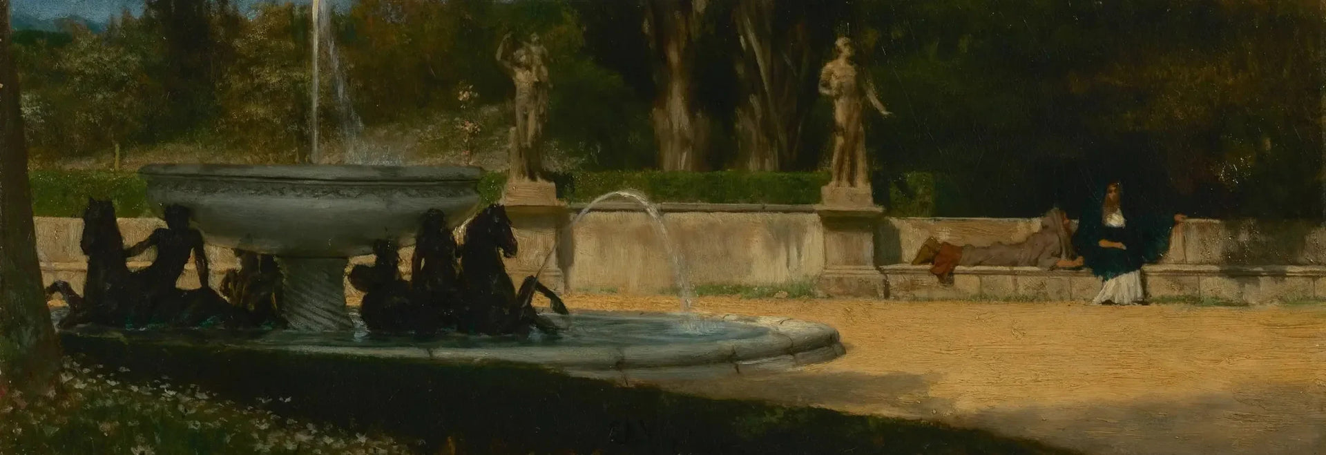 jardins romains - Lawrence Alma-Tadema image 1 reproduction réalisée par Alpha Reproduction
