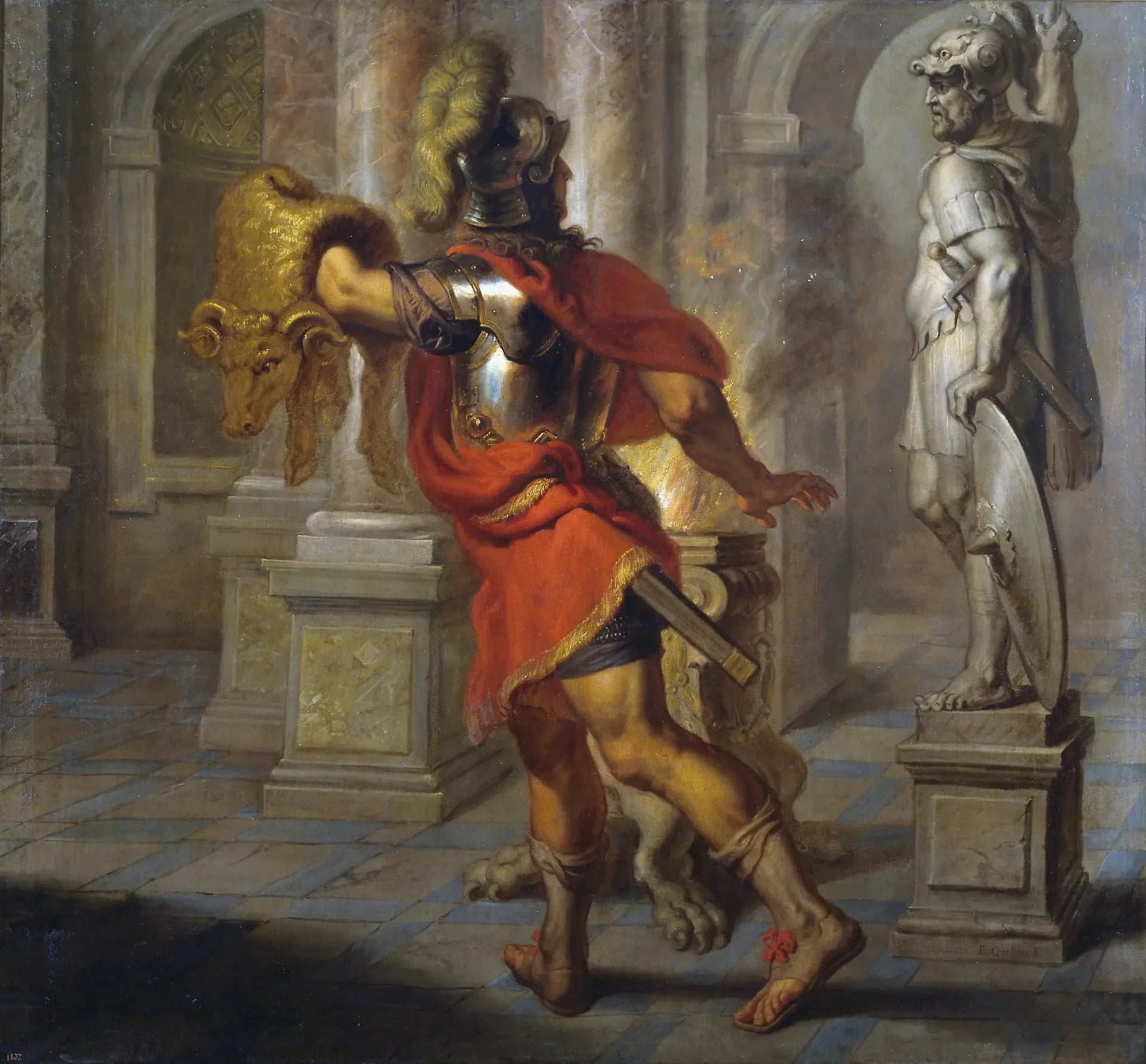 Jason et la Toison d'or - Peter Paul Rubens image 1 copie peinte à la main à l’huile