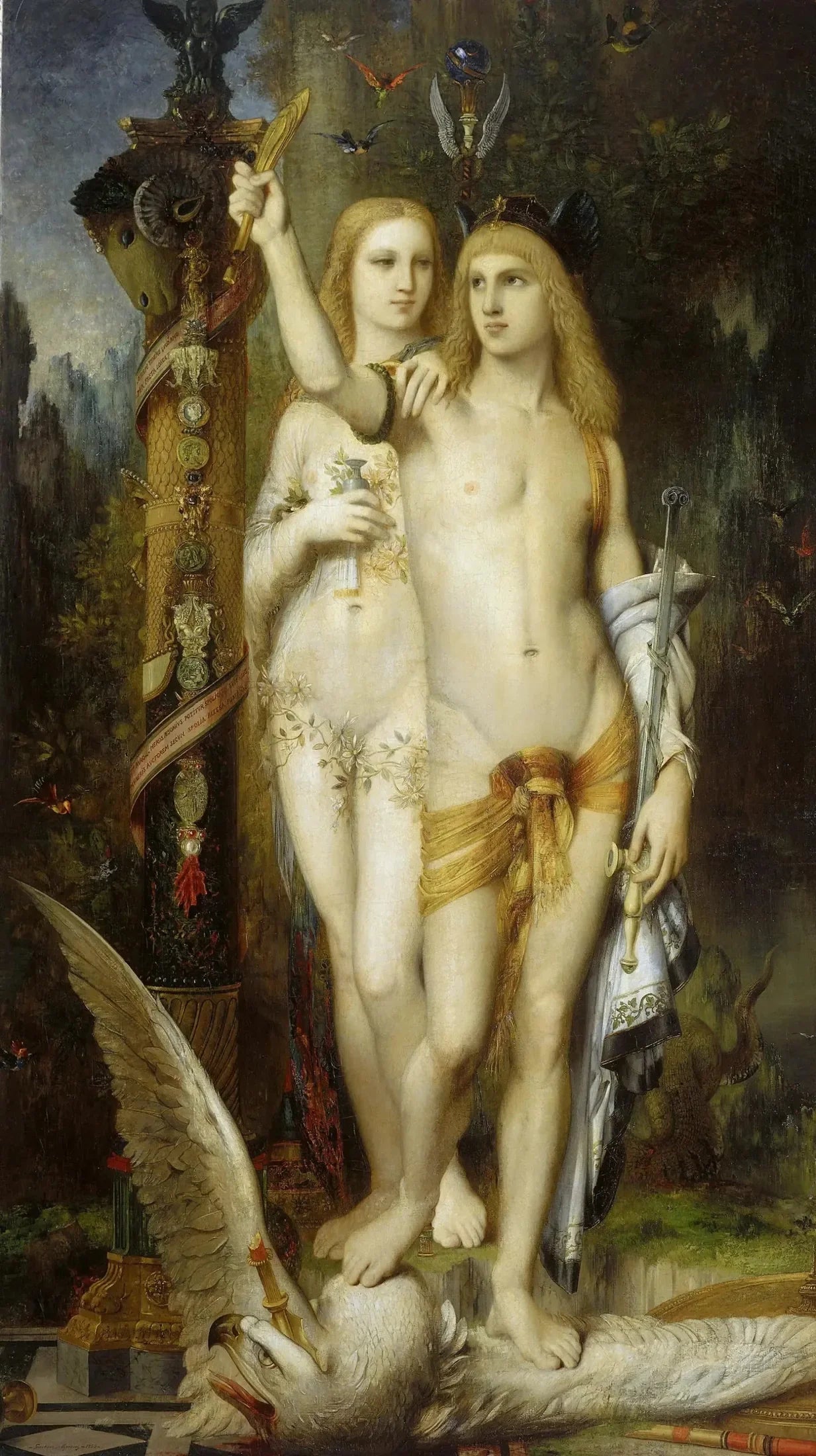 Jason - Gustave Moreau image 1 copie peinte à la main à l’huile