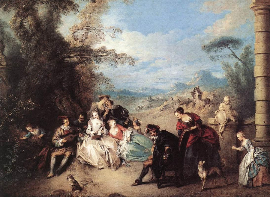 Le Concert champêtre - Jean-Baptiste Pater