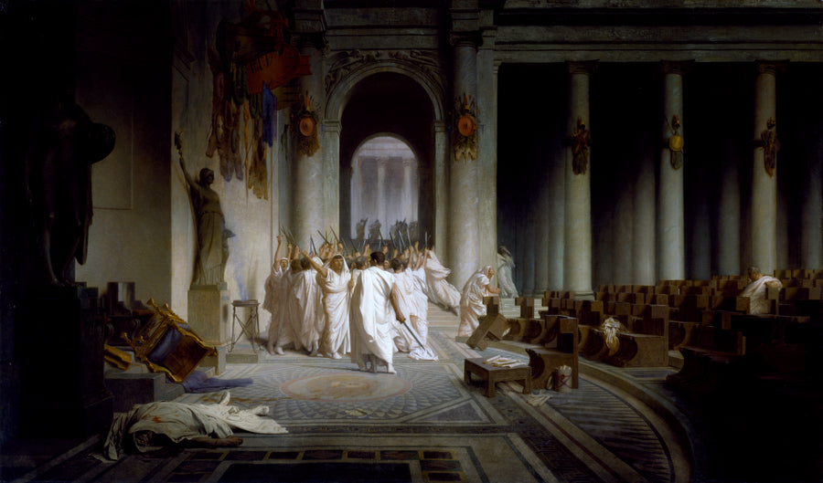 La Mort de César - Jean-Léon Gérôme