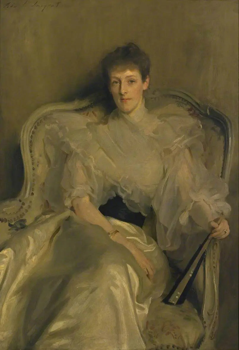 Jean, épouse du colonel Ian Hamilton - John Singer Sargent image 1 reproduction de peinture à l’huile