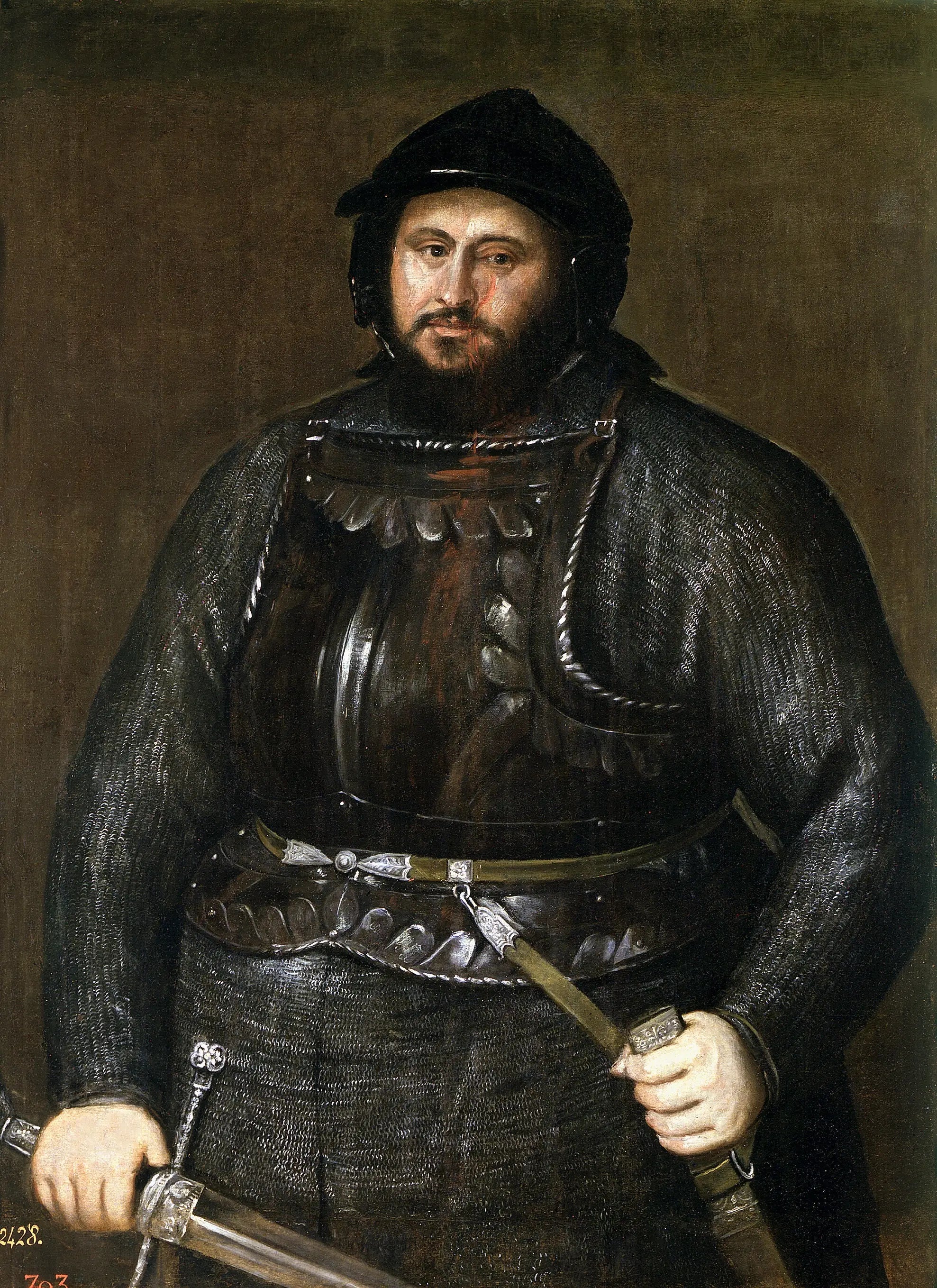 Jean-Frédéric Ier de Saxe - Titian image 1 reproduction de peinture à l’huile