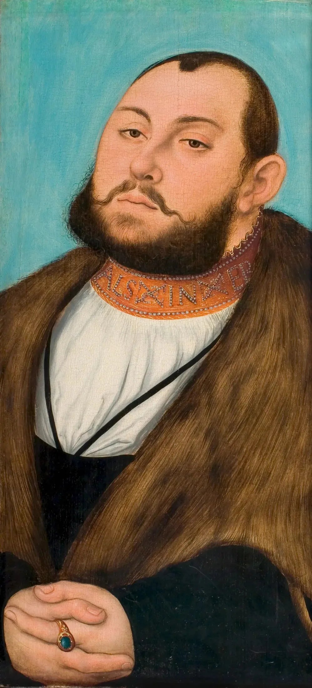 Jean Frédéric le Magnanime - Lucas Cranach the Elder image 1 copie peinte à la main à l’huile