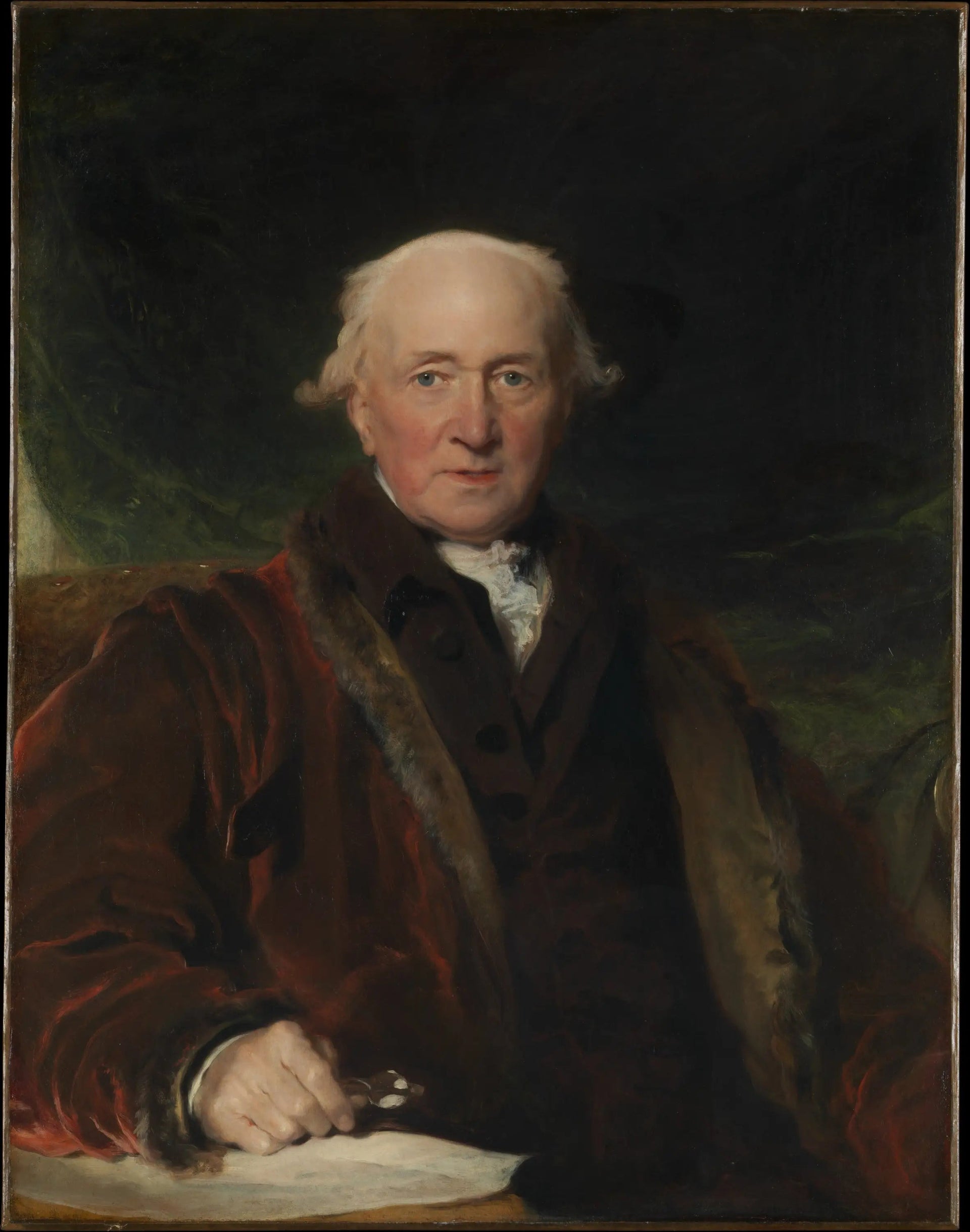 Jean Julius Angerstein (1736–1823) - Thomas Lawrence image 1 copie peinte à la main à l’huile