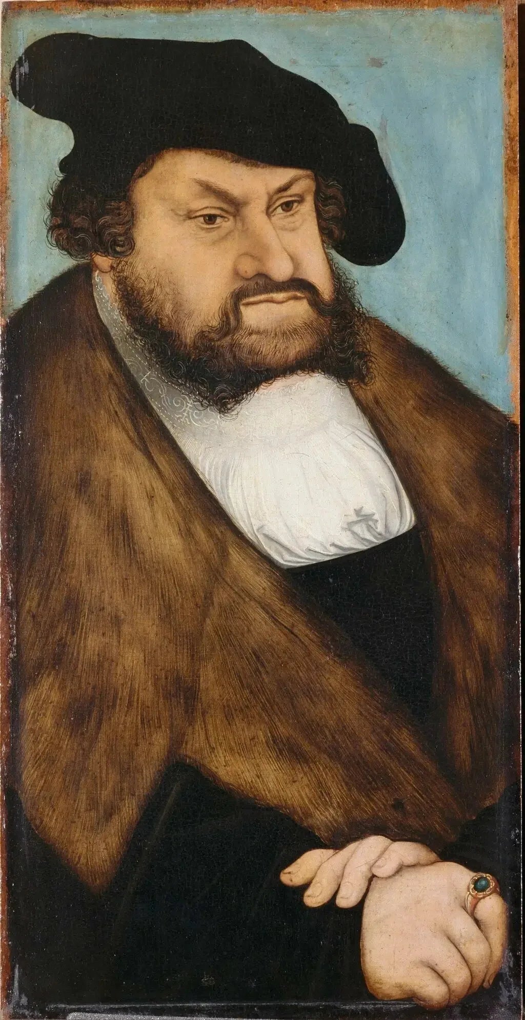 Jean le Constant, électeur de Saxe - Lucas Cranach the Elder image 1 copie de tableau peinte à la main