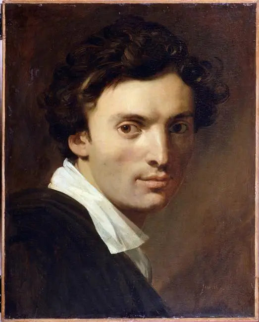 Jean-Pierre Cortot, sculpteur - Jean-Auguste-Dominique Ingres image 1 copie peinte à la main à l’huile