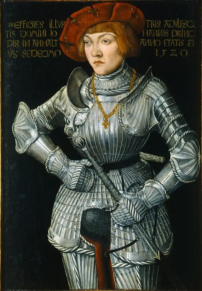 Jean V d'Anhalt-Dessau - Lucas Cranach the Elder image 1 reproduction de peinture à l’huile