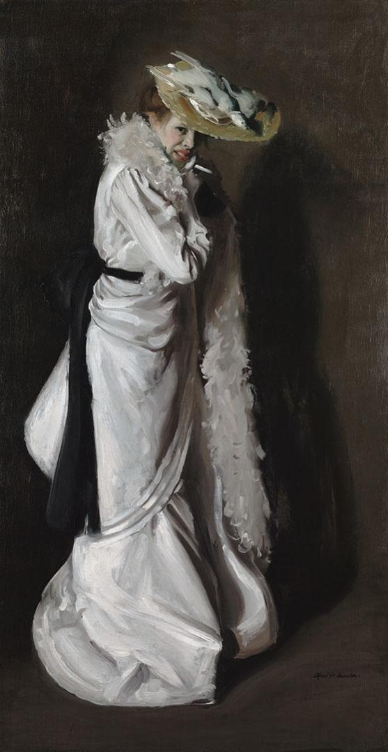 Jeanne - Alfred Henry Maurer image 1 copie peinte à la main à l’huile