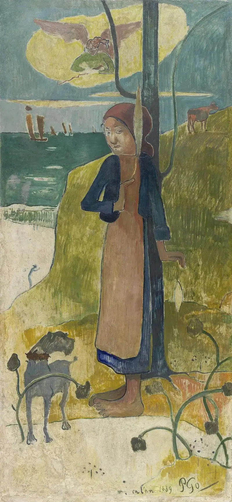 Jeanne d'Arc - Paul Gauguin image 1 copie de tableau peinte à la main