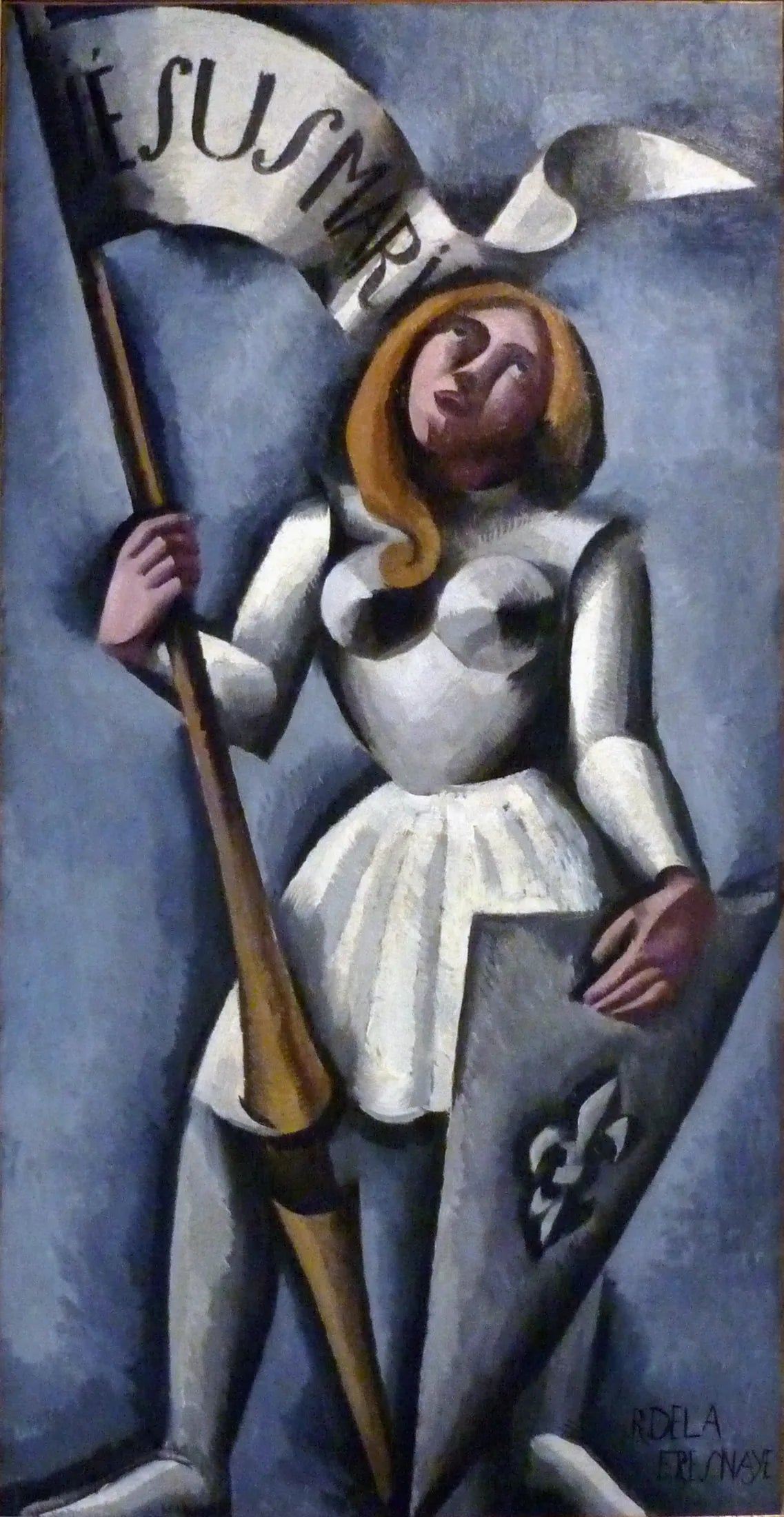 Jeanne d'Arc - Roger de La Fresnaye image 1 reproduction d’œuvre d’art à l’huile