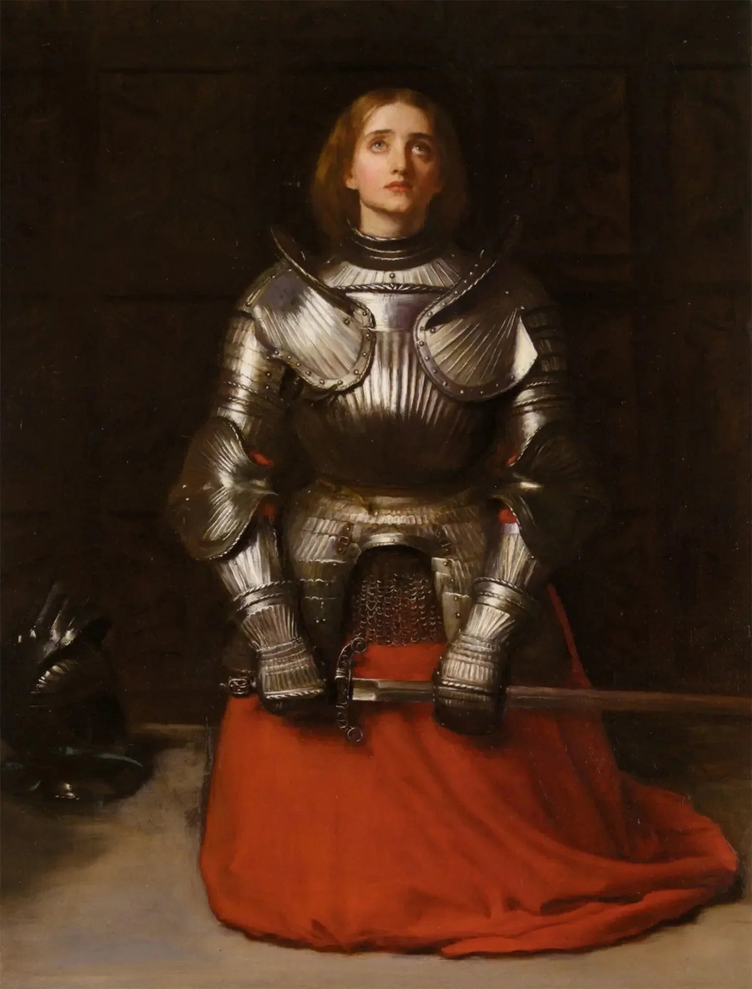 Jeanne d'Arco - John Everett Millais image 1 reproduction de peinture à l’huile