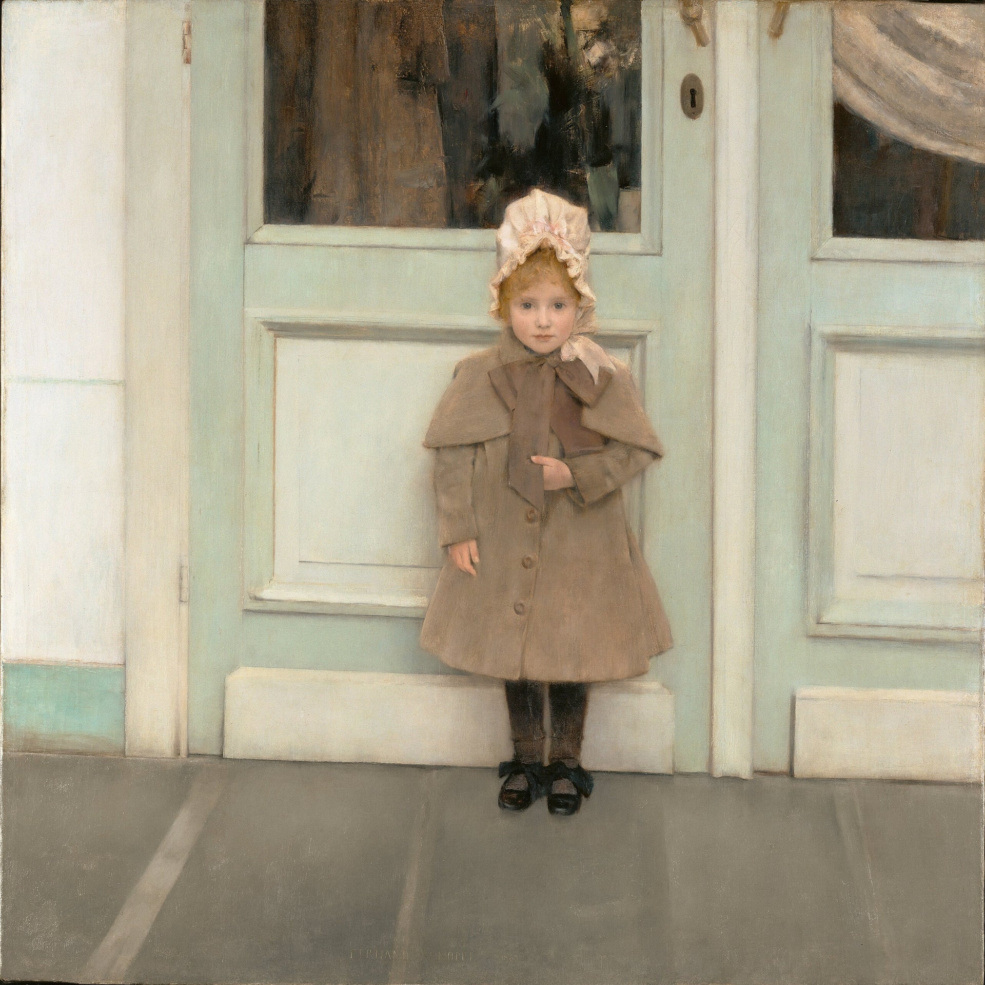 Jeanne Kéfer - Fernand Khnopff image 1 reproduction de peinture à l’huile