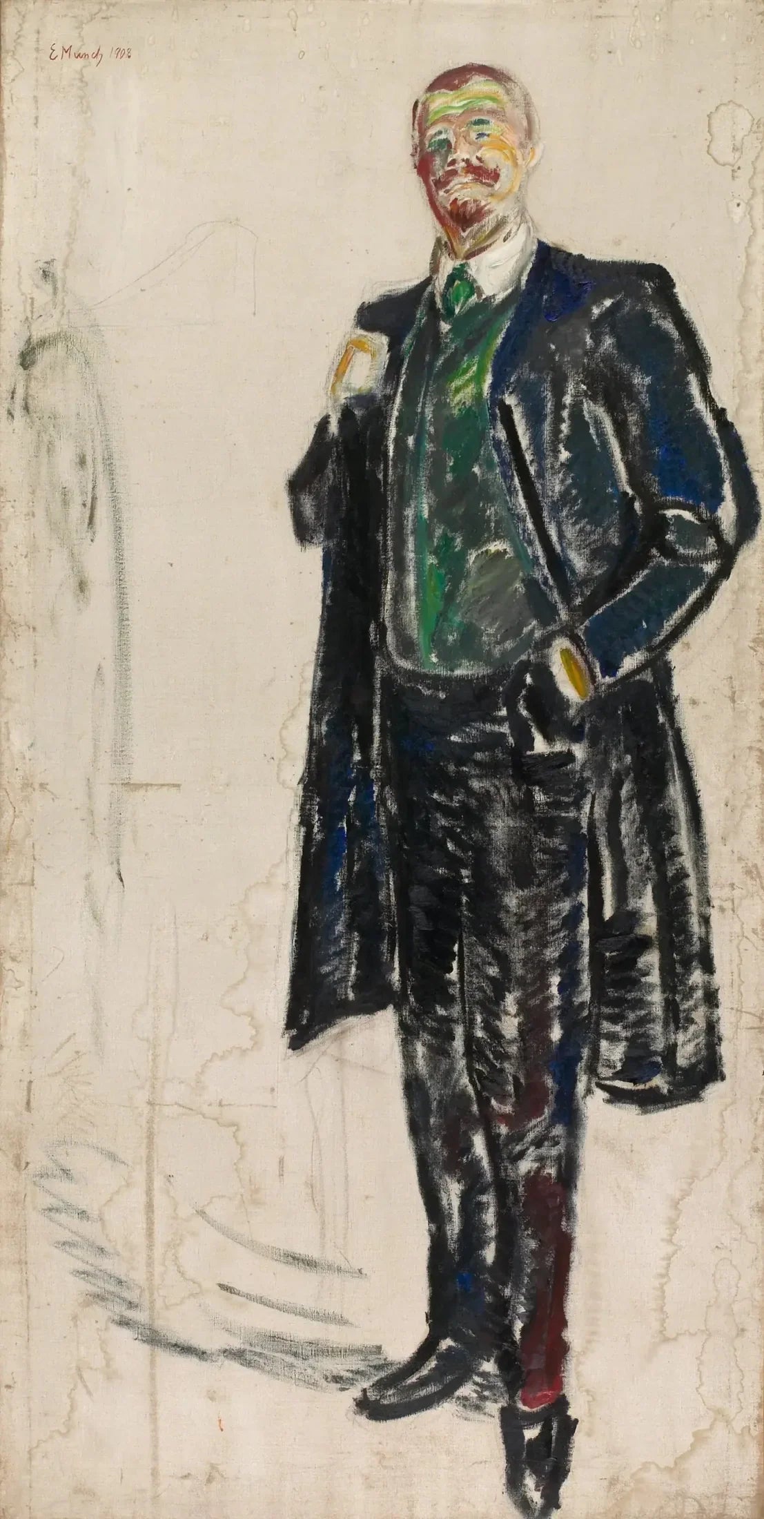 Jens Thiis - Edvard Munch image 1 copie de tableau peinte à la main