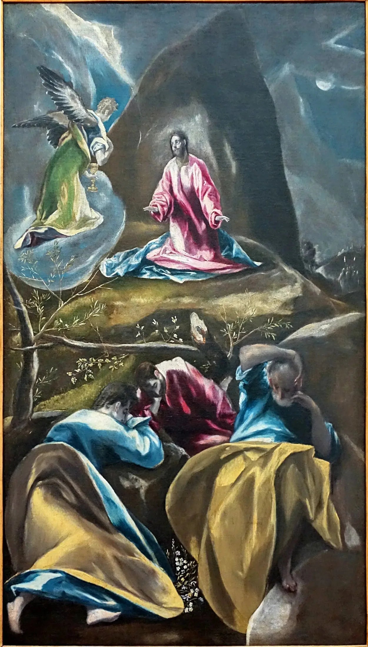 Jésus au jardin des Oliviers - El Greco image 1 reproduction de peinture à l’huile