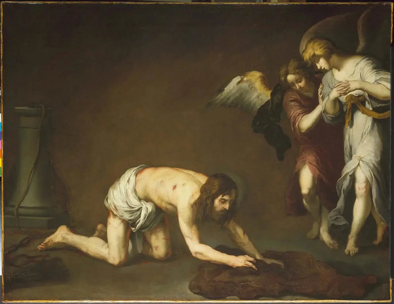 Jésus-Christ après la Flagellation - Bartolomé Esteban Murillo image 1 reproduction réalisée par Alpha Reproduction