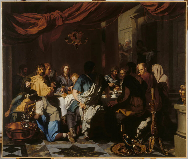 Jésus Christ célébrant la Pâque avec ses disciples - Gérard de Lairesse