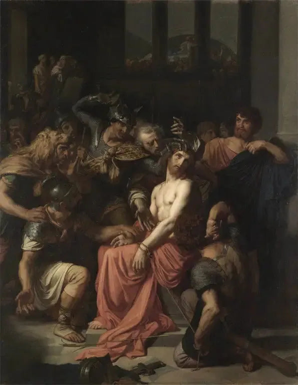 Jésus dans le Prétoire - Alexandre Cabanel image 1 copie de tableau peinte à la main
