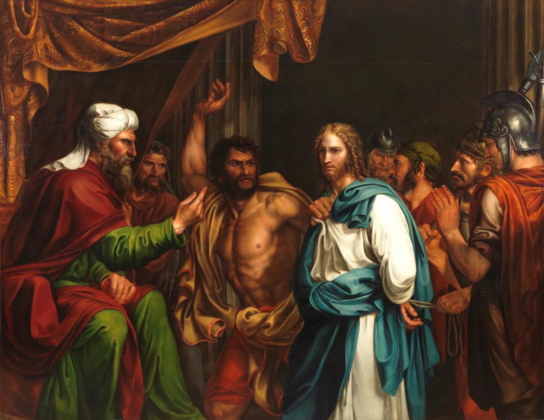 Jésus dans la maison d'Anne - José de Madrazo y Agudo