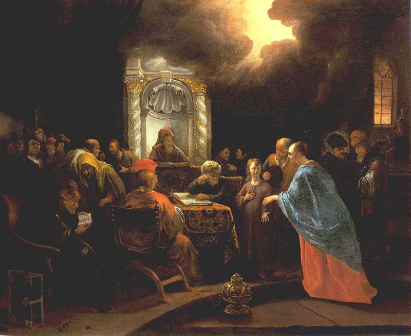 Jésus parmi les docteurs - Jan Steen image 1 reproduction d’œuvre d’art à l’huile