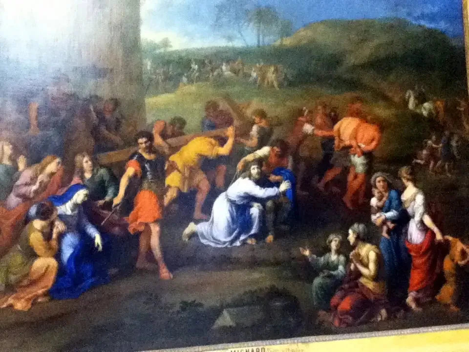 Jésus sur le chemin du Calvaire - Pierre Mignard image 1 reproduction réalisée par Alpha Reproduction