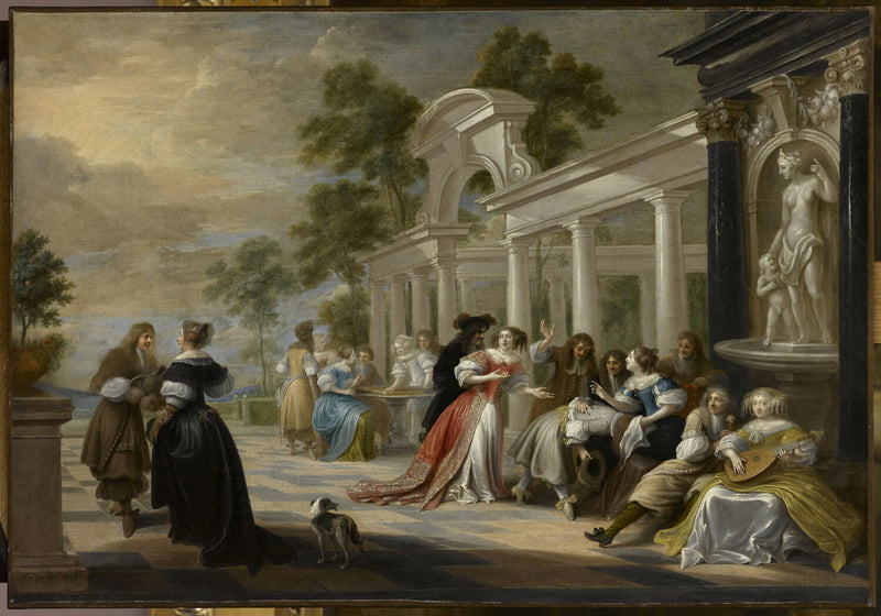 Le Jeu de la main chaude - Hieronymus Janssens