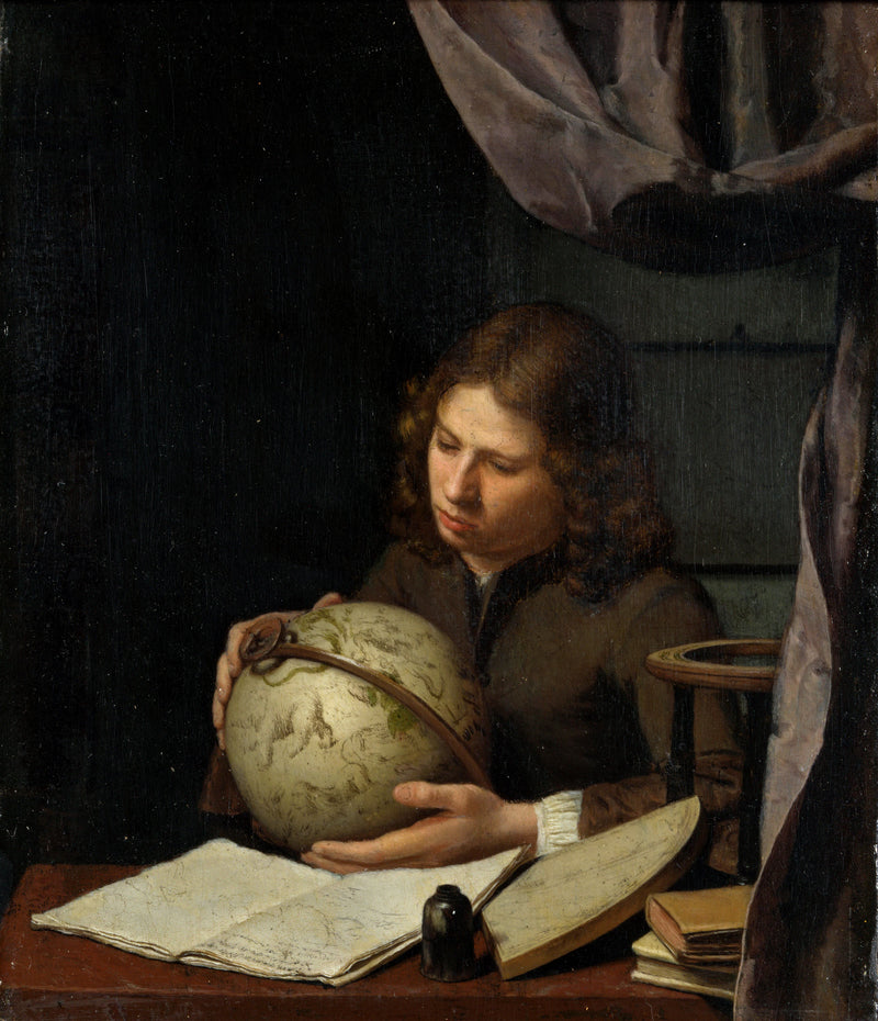 Un jeune astronome - Olivier van Deuren