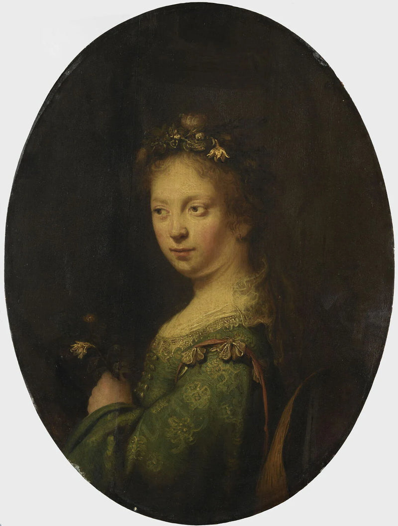 Jeune Bergère en Flore - Govert Flinck