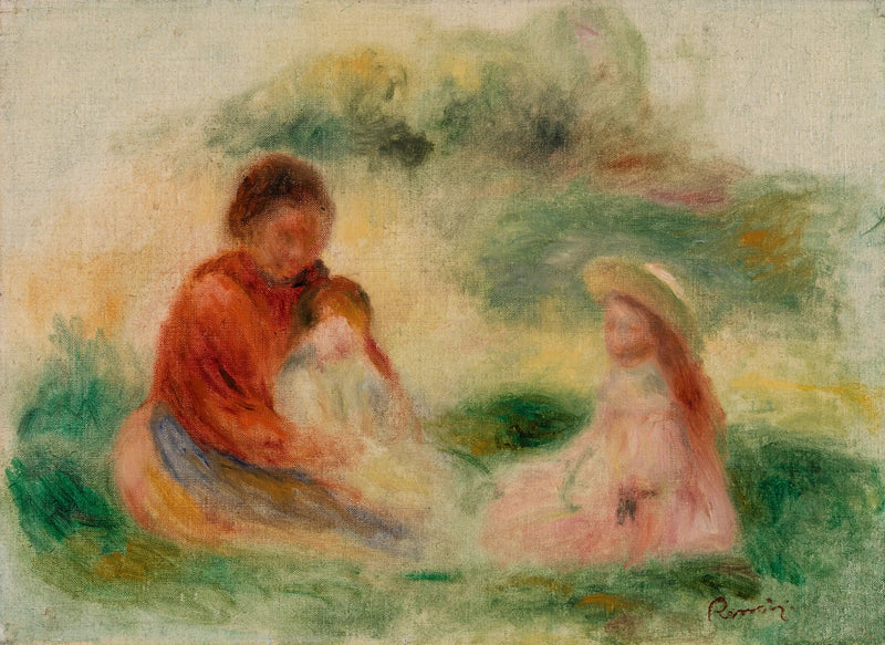 Jeune Famille (La Jeune famille) - Pierre-Auguste Renoir