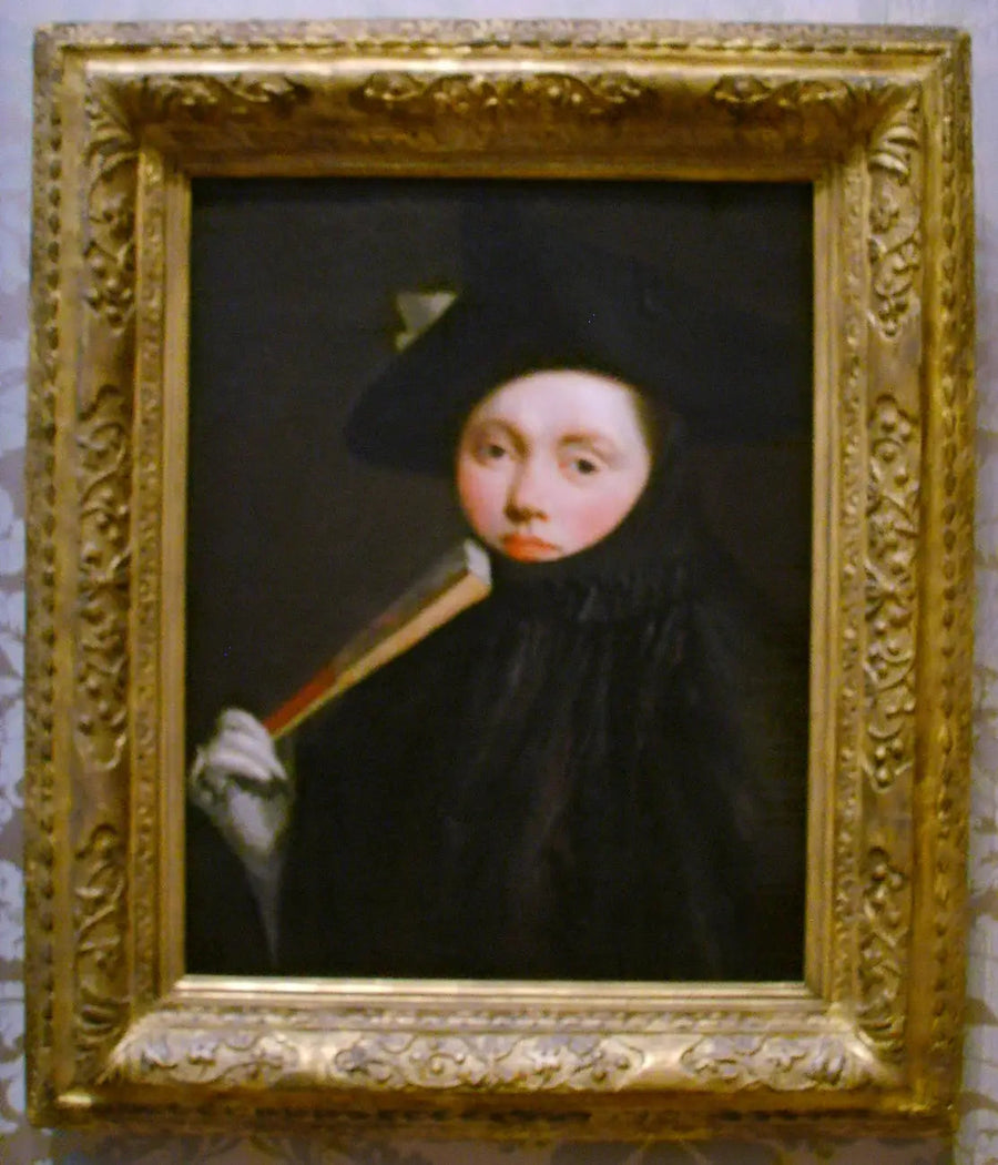 Jeune femme au chapeau tricorne - Giovanni Battista Tiepolo
