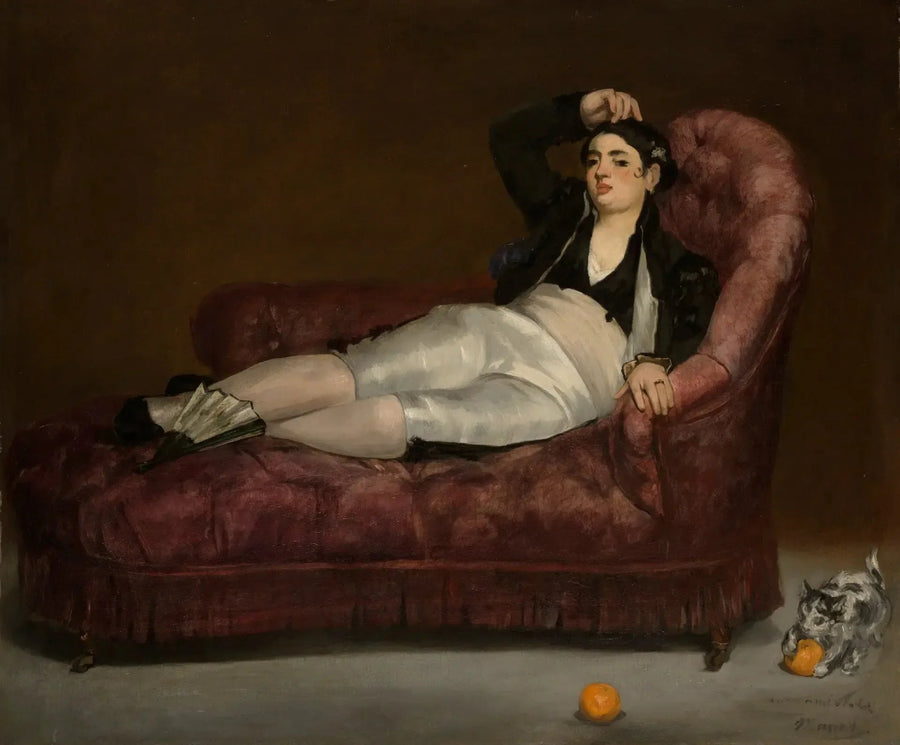 Jeune Femme couchée en costume espagnol - Édouard Manet