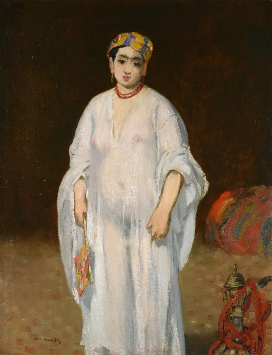 Jeune femme dans une robe orientale - Édouard Manet
