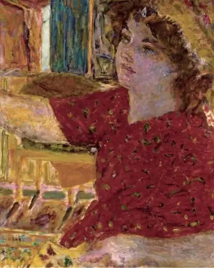 JEUNE FEMME PEIGNANTE - Pierre Bonnard